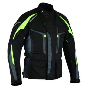 Ensemble complet unisexe de haute qualité veste et pantalon de moto Polyester/Nylon coupe-vent vêtements de sport grande taille pour la conduite de moto - Product Image 5