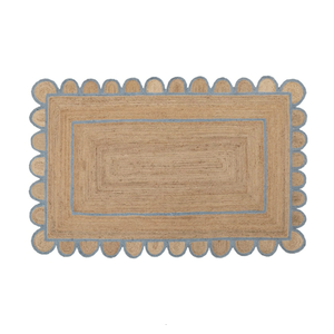 Tapis de sol tressé en Jute, tapis en Fiber naturelle, Design personnalisé, fait à la main, Collection du Bangladesh, - Product Image 6