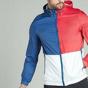 Chaqueta acolchada Reversible de alta calidad para hombre, venta al por mayor, escalada de verano/senderismo, rompevientos, decoración bordada, adultos con capucha - Product Image 3