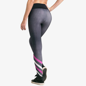 Conjunto de Yoga de Dos Piezas para Mujer 2026, Antiarrugas, Transpirable, Cintura Elástica Alta, Personalizado, Brillante, Ropa Deportiva de Moda - Product Image 3