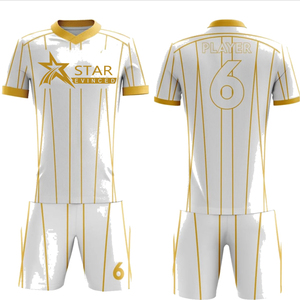 Le plus récent 100% polyester hommes et femmes compétition maillot personnalisé Sublimation blanc volley-ball porter uniforme - Product Image 5