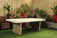 Meubles en béton léger GRC, décoration de jardin extérieur, tables consoles, table basse en ciment, meubles de salon modernes, canapé
