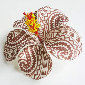 Sunne ผ้าโพลีเอสเตอร์โฟมทำมือคุณภาพสูงในเขตร้อนดอกไม้ Hawaiian Hibiscus เครื่องประดับแฟชั่น15สีพิเศษ - Product Image 4