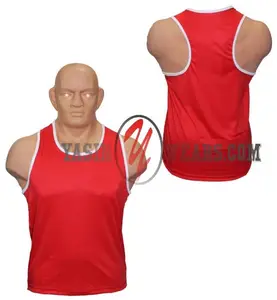 Gratis Monster Op Maat Logo Plus Size Gym Fitness Mannen Tanktops Snel Droog Gym Tanktop Xxl Boxing Gym Fitnesskleding Ademend