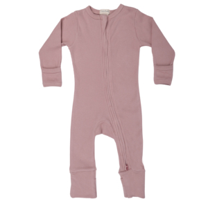 Pelele de algodón orgánico con cremallera para bebé - Product Image 4