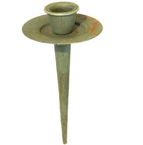 Soporte de METAL para T-LIGHT de jardín, color gris, alta calidad, uso en el jardín, más vendido, nuevo diseño - Product Image 1