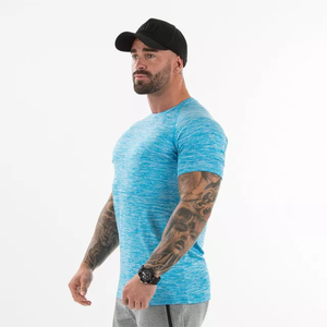 Impression personnalisée de haute qualité T-Shirt pour hommes Style formel d'été avec matériau en coton polyester Flexible Logo personnalisé respirant - Product Image 5