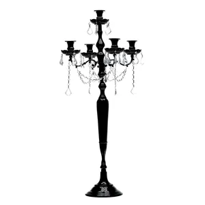 tall black candelabra