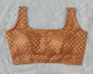 Tela de Seda India Pesada con Bordado de Lentejuelas, Sari Bollywood, Blusa Banarasi, Blusa Lehenga - Product Image 3