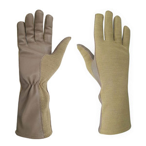 Gants d'aviation de pilote de vol de pilote résistant au feu Gants de Flyer de Nomex résistants à la tête d'autoprotection - Product Image 1