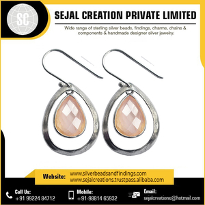 Recién llegado, pendientes de plata de ley 925 de estilo moderno, joyería fina elegante a granel para bodas - Product Image 6