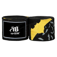 Bandages de boxe en néoprène de haute qualité, unisexes, personnalisables avec logo sur mesure pour la protection des poignets et des poings lors de l'entraînement.