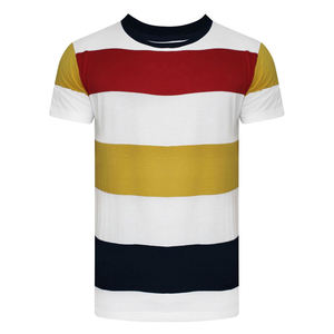 Camiseta de fabricación profesional más vendida tasa baja de poliéster/algodón de punto bordado - Product Image 1