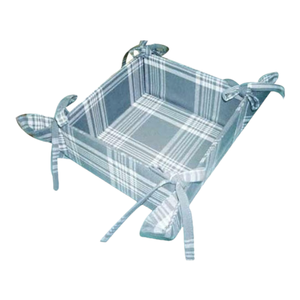 Panier de rangement pliant coloré en tissu tissé en coton léger de haute qualité pour cuisine hôtel pour sacs literie - Product Image 6