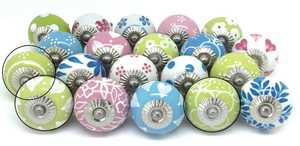 Bouton en céramique De Couleur Pleine et Conception Différente Bouton En Céramique - Product Image 2