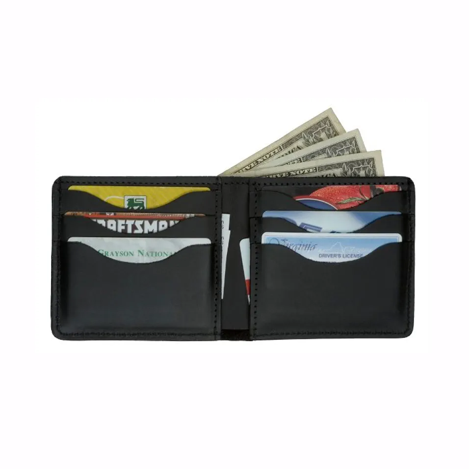 Kopen Beste Kwaliteit Real Leather Visitekaarthouder Met 1 Valuta Pocket Met 3 Card Slots Op Markt Beste Prijs super Aanbieding