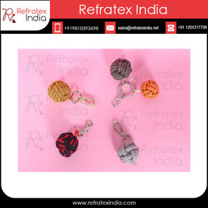 Llaveros de poliéster con Pompón, de proveedor indio - Product Image 2