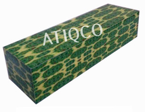 Boîte à bijoux moderne ATIQCO en MDF laqué blanc avec motif floral, rangement gain de place pour chambre et salon - Product Image 3