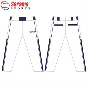 Equipo de uniforme de béisbol y sóftbol personalizado para jóvenes y hombres, Jersey y pantalón de béisbol con cuello redondo y sublimación de servicio OEM - Product Image 4