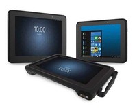 Tablette robuste ZEBRA ET51/ET56 Windows 10, fine et légère, avec lecteur de codes-barres 1D/2D intégré, écrans de 8,4/10,1 pouces pour usage industriel