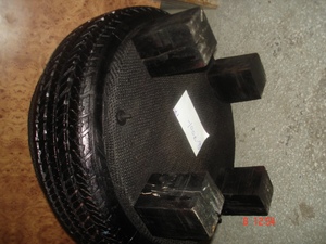 Otomanos y taburetes industriales antiguos Puf redondo de Estilo Vintage para dormitorio Sala de estar Hotel o apartamento Fábrica al por mayor - Product Image 3