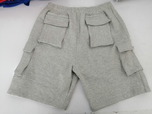 Short de sport pour hommes Offre Spéciale Logo personnalisé Coton polaire French Terry Style décontracté avec fermeture à la taille élastique Respirant - Product Image 4