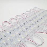 Module LED Corée 160 degrés 3 LED 1,5W IP67 12V ABS Injection pour lettres lumineuses rétroéclairées 6313 SMD 2835