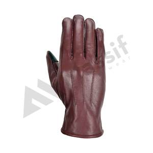 Gants d'hiver en cuir souple pour femme, accessoire à la mode, avec écran tactile, nouvelle collection 2020 - Product Image 3