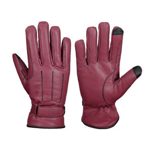 Pro-Grade Guantes de cuero para montar a caballo Invierno Custom Racing Safety Sports Gear OEM - Product Image 6