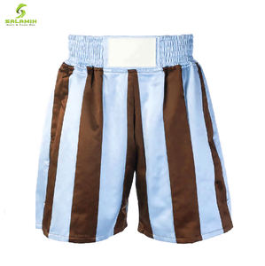 Pantalones Cortos de Boxeo Muay Thai MMA Personalizados al por Mayor, Negros, OEM, Ropa Deportiva para Adultos, Pakistán - Product Image 4