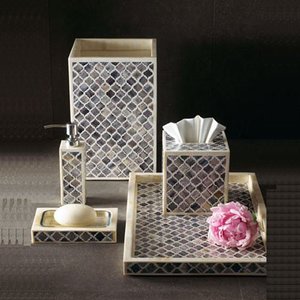 Accesorio de baño de hueso natural Uso Habitación Hotel Restaurante Accesorios de baño Holding Made India Cantidad a granel de alta calidad - Product Image 6