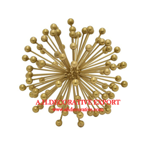 Sculpture de clé en métal plaqué or pour la décoration de salon, art de table fait main de haute qualité personnalisable pour chambre à coucher - Product Image 5