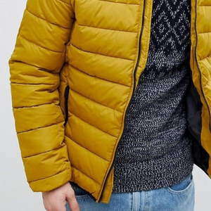 Veste d'hiver à capuche pour hommes rembourré en coton, vêtement bouffant coupe-vent grande taille pour hommes, tendance, vente en gros - Product Image 4