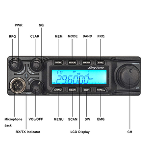 Radio <span class=keywords><strong>CB</strong></span> Anytone AT-6666 10 MÈTRES AM FM <span class=keywords><strong>SSB</strong></span> 25.615-30.105 MHz Haute Puissance - Product Image 4