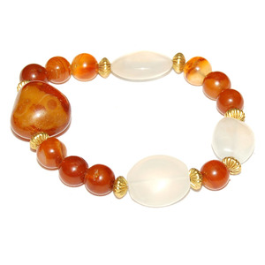 Gemstone Yellow Onyx Fashion <b>Bracelet</b> - Product Image 1