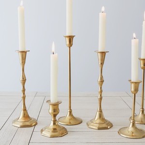 Hot Sale Metal 3 Size <b>Cheap</b> Small Thin Pillar Candlestick Metal Gold Taper <b>Candle</b> Holder - Product Image 2