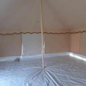 Tienda de lona de lujo más vendida, poste de aluminio impermeable de estilo árabe, al aire libre para acampar, plegable, alivio de desastres, uso familiar para Refugiados - Product Image 4