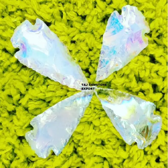 Penjualan Terbaik batu permata kristal alami opal opalite malaikat aura panah penyembuhan untuk dijual