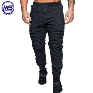 Meilleures ventes Pantalon de jogging Slim Fit pour hommes Pantalon de survêtement en toile respirante Logo personnalisé Style décontracté Gym Fitness Wear pour Jogging - Product Image 4