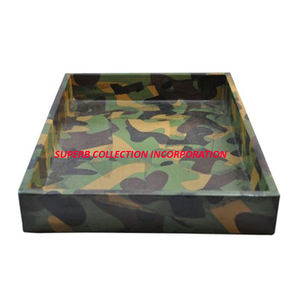 Bandeja decorativa de madera MDF impresa para frutas y multifuncional, hecha en India. - Product Image 2