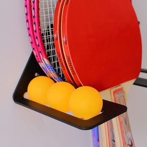 Support mural pour raquettes <span class=keywords><strong>de</strong></span> ping-pong, support <span class=keywords><strong>de</strong></span> rangement pour raquettes <span class=keywords><strong>de</strong></span> badminton, rangement pour raquettes <span class=keywords><strong>de</strong></span> tennis <span class=keywords><strong>de</strong></span> <span class=keywords><strong>table</strong></span> - Product Image 3