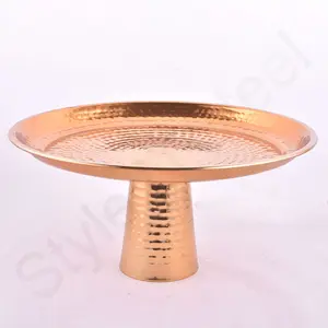 New Design Stainless Steel Cake Stand Modern Simple Design Round design Round Cake Stand resin epoxy mold