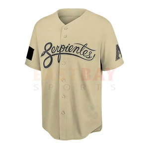 2022 nueva llegada Jersey de béisbol hecho a medida ropa deportiva de alta calidad diseño transpirable - Product Image 3