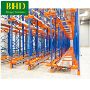 Powder Coated Stainless Steel Warehouse <b>Storage</b> System Automated Retrieval Radio Shuttle Rack System 500-5000kg Capacity Quang - Product Image 1