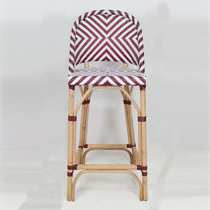 Chaise de Bar en rotin français - Product Image 2