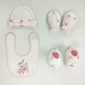 Ensemble 4 pièces pour petite fille, accessoires <span class=keywords><strong>de</strong></span> haute qualité, motif lapin, mignon, nouveauté, 2021 - Product Image 2