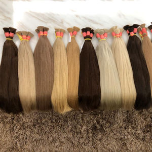 Cabello humano vietnamita precio al por mayor proveedor de color de cabello a granel cutícula Remy 100% cabello virgen bueno para blanquear - Product Image 1