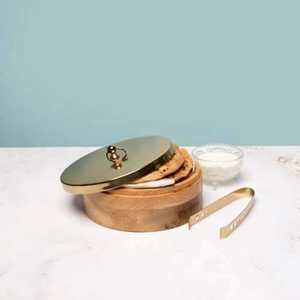 Boîte Chapati en bois de qualité supérieure faite à la main en gros Chapati Casserole classique élégante en gros boîte Roti en bois - Product Image 3