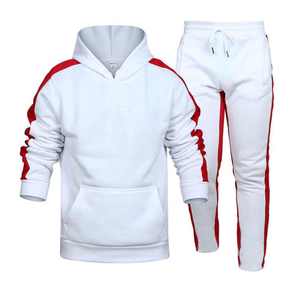 Ropa deportiva con logotipo personalizado para hombre y mujer, conjunto para correr, chándal liso para entrenamiento - Product Image 1