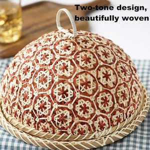 Plateau en marbre de bambou personnalisé nouveau design plateau de service à usage domestique rotin acrylique rénovation résidentielle caractéristique décorative - Product Image 3